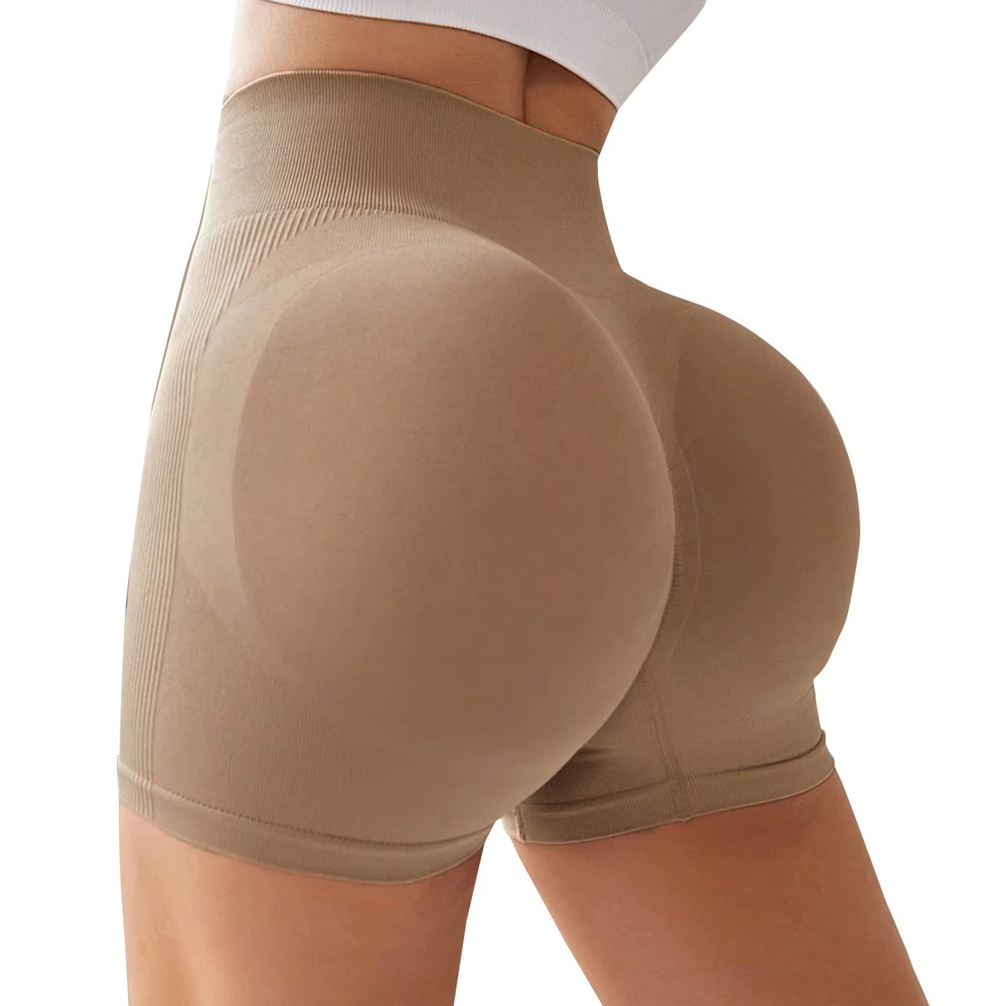 Women'S High Waist Peach Lift Hip Sports Shorts Tight Yoga Shorts Shorts for Women Women'S Shorts Summer Womens Shorts Elegant