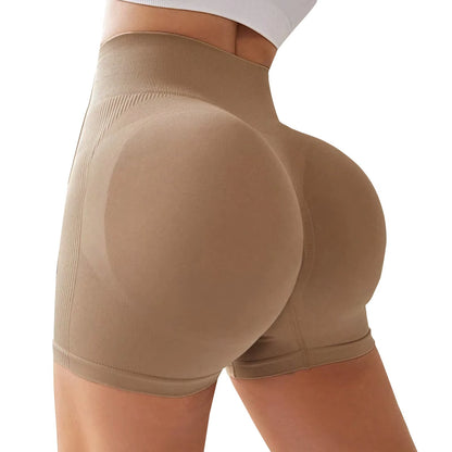 Women'S High Waist Peach Lift Hip Sports Shorts Tight Yoga Shorts Shorts for Women Women'S Shorts Summer Womens Shorts Elegant