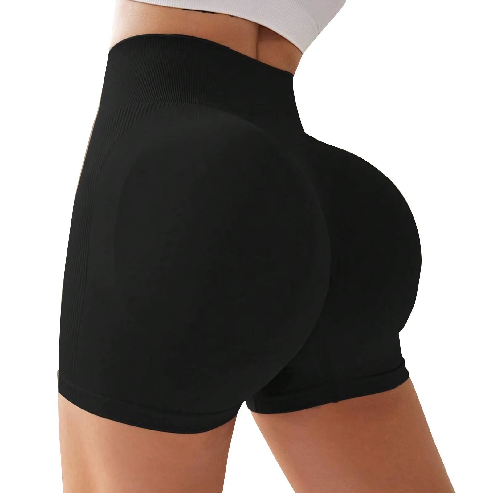 Women'S High Waist Peach Lift Hip Sports Shorts Tight Yoga Shorts Shorts for Women Women'S Shorts Summer Womens Shorts Elegant
