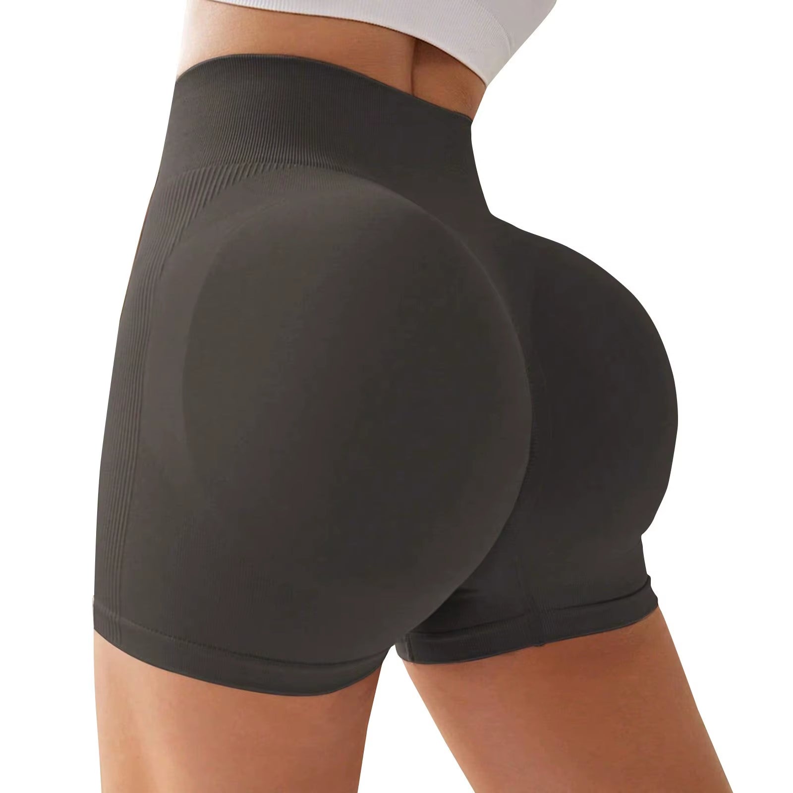 Women'S High Waist Peach Lift Hip Sports Shorts Tight Yoga Shorts Shorts for Women Women'S Shorts Summer Womens Shorts Elegant