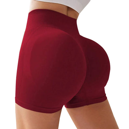 Women'S High Waist Peach Lift Hip Sports Shorts Tight Yoga Shorts Shorts for Women Women'S Shorts Summer Womens Shorts Elegant